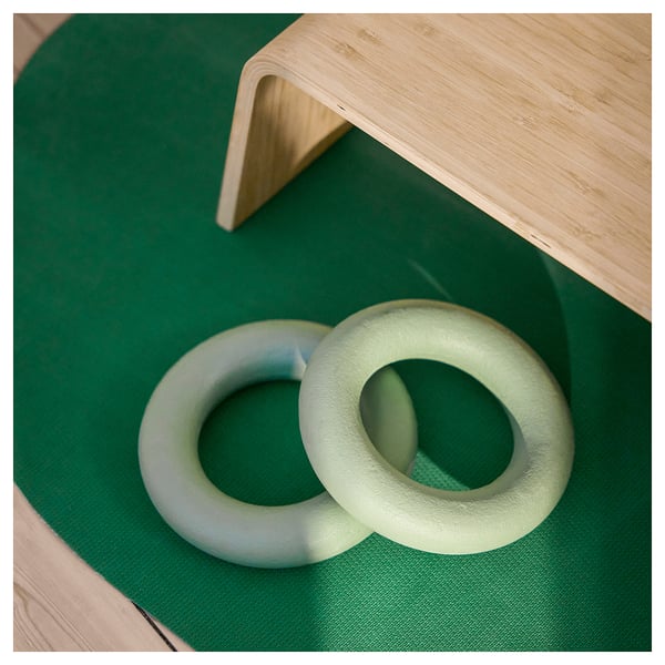 DAJLIEN Training weight, ring shaped/light green, 3 kg