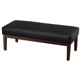 EKENÄSET Bench, Jonsbyn black, 112 cm