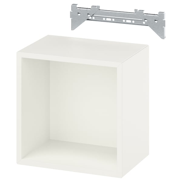 EKET Wall-mounted shelving unit, white, 35x25x35 cm