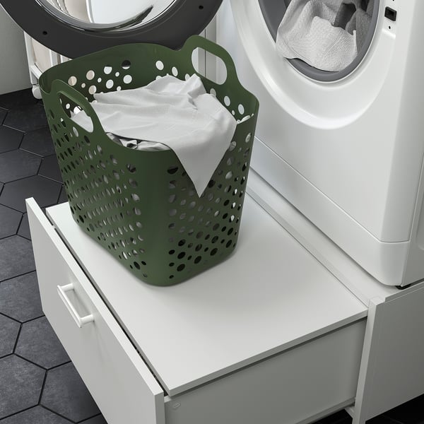 ENHET Storage combination, white, 199x63.5x90 cm