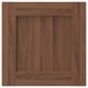 ENKÖPING Drawer front, brown walnut effect, 40x40 cm