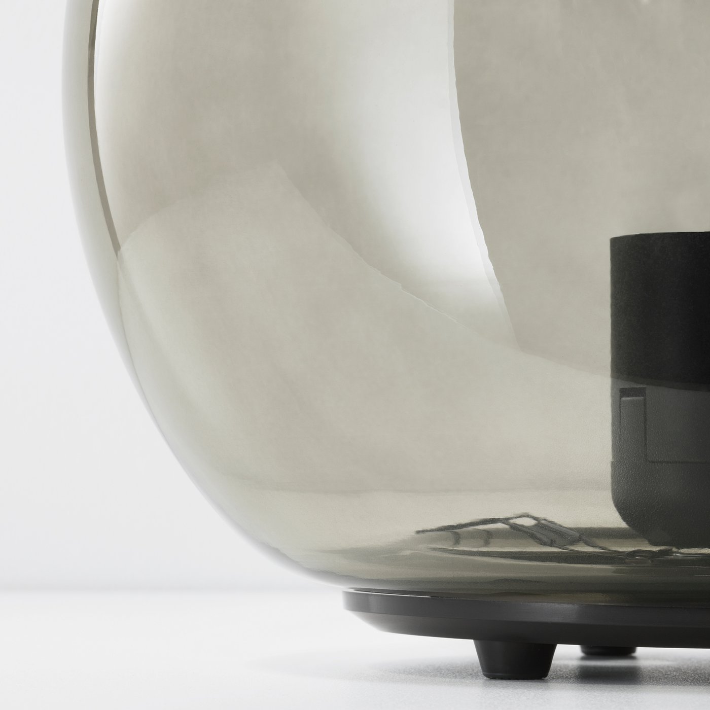 FADO Table lamp, grey, 25 cm IKEA