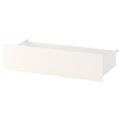 FONNES Drawer, white/white, 80x42x20 cm