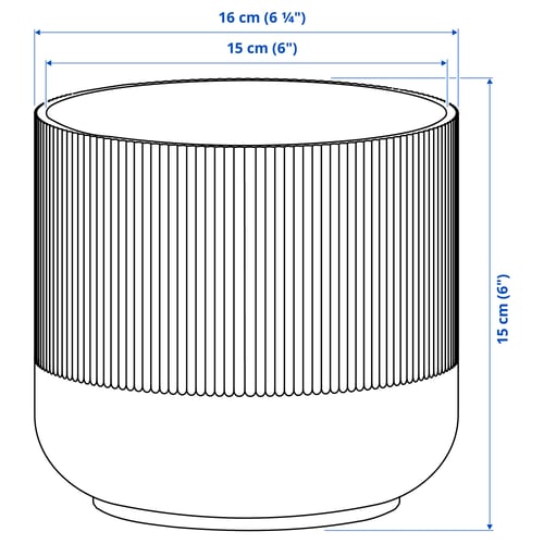 Illustration with measurements for the product: GRADVIS.