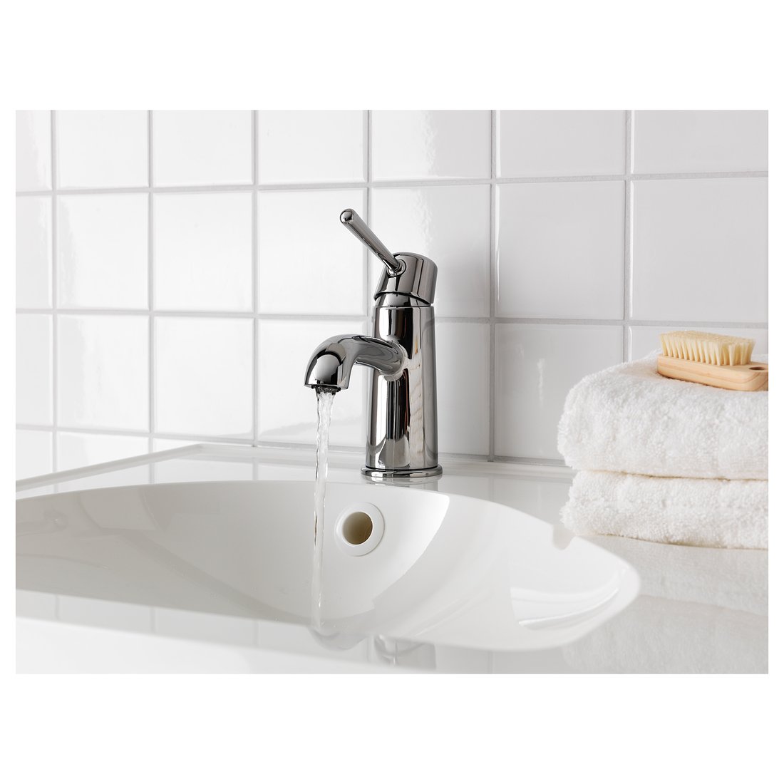 GRANSKÄR Washbasin mixer tap with strainer chromeplated IKEA