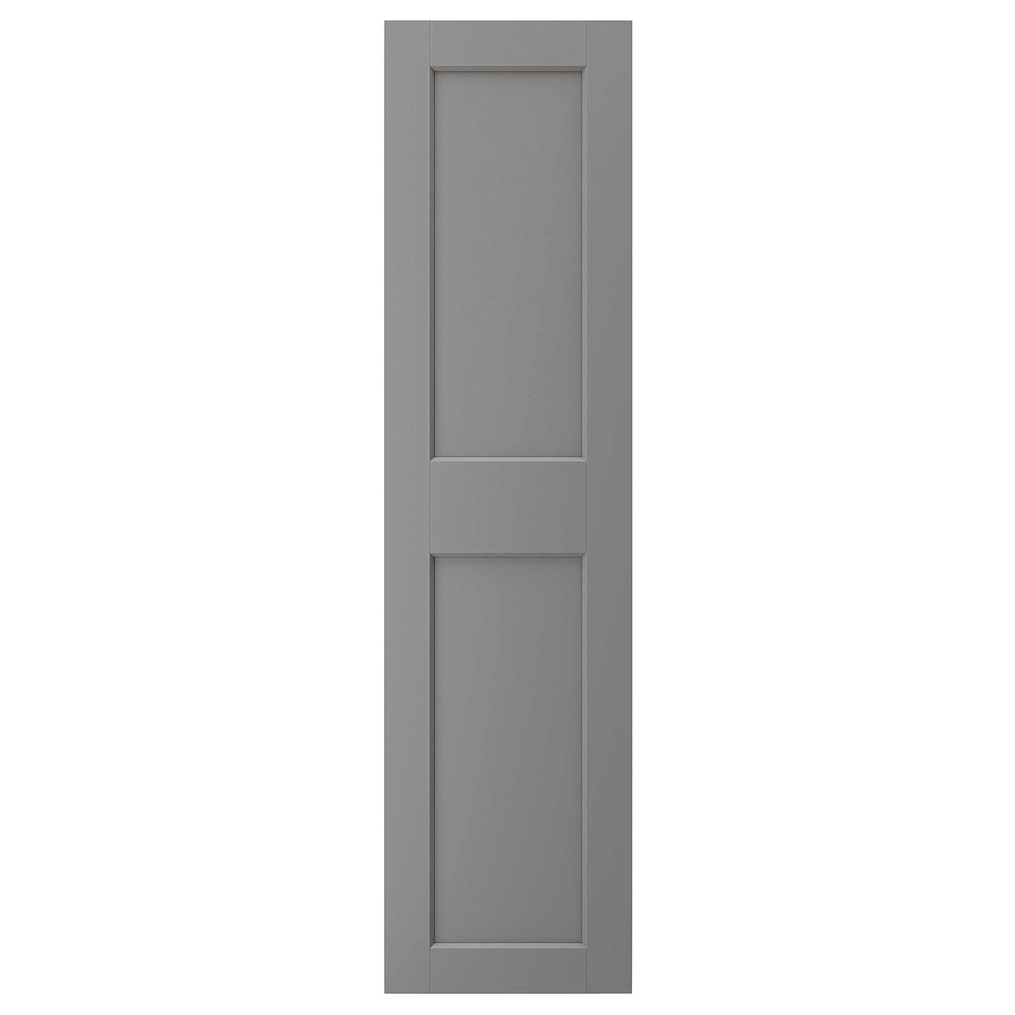 GRIMO Door with hinges grey IKEA