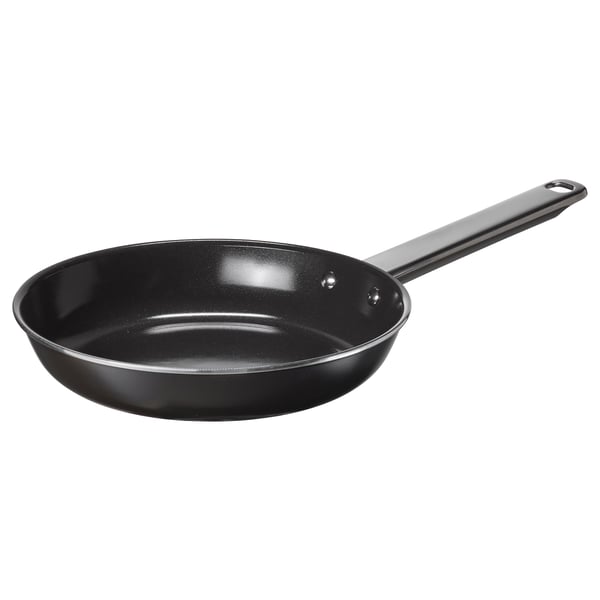 GULDÖRING Frying pan, non-stick coating stainless steel/black-grey, 20 cm
