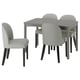HAUGA / ROSENTORP Table and 4 chairs