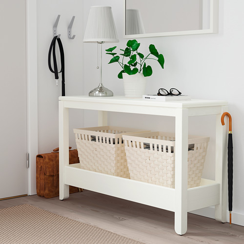 HAVSTA Console table - white - IKEA