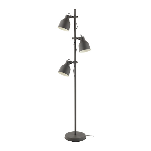 Hektar Floor Lamp With 3 Spot Ikea