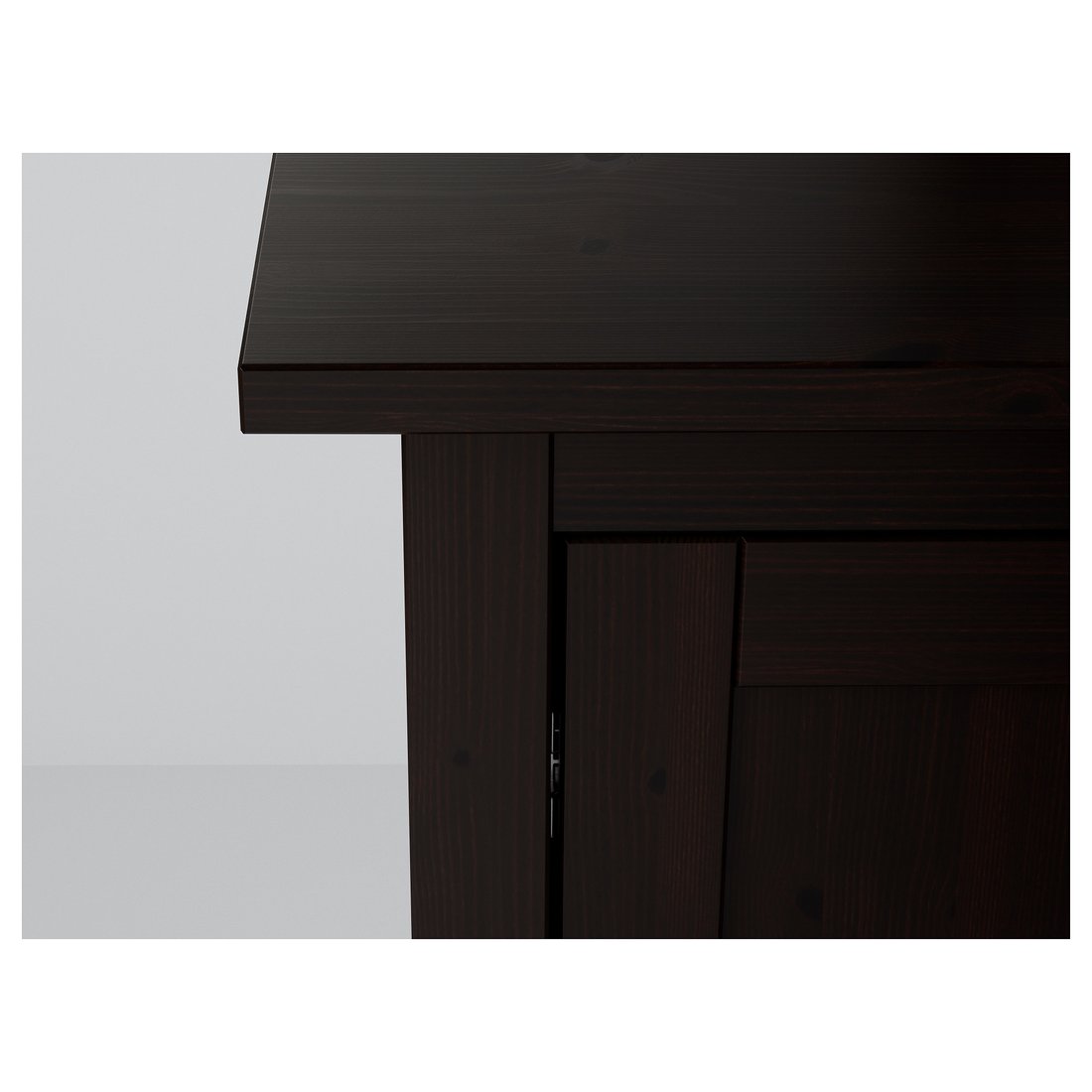 HEMNES Sideboard, blackbrown, 157x88 cm IKEA