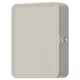 HUSBYÅN Wall cabinet, grey-beige, 28x11x37.5 cm