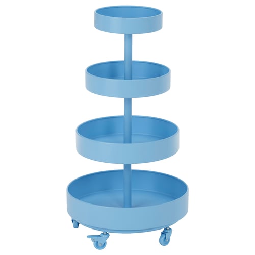IKEA PS 2026 Trolley, blue, 89x48 cm