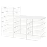 JONAXEL Storage combination, white, 148x51x104 cm