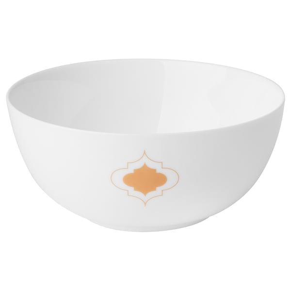 KALASBRA Serving bowl, gold-colour, 21 cm