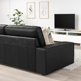 KIVIK 3-seat sofa, Grann/Bomstad black