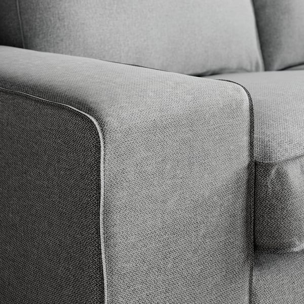 KIVIK 3-seat sofa, Tibbleby beige/grey