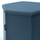 KJUGE Pouffe with storage, Knisa medium blue