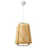 KNIXHULT Pendant lamp, bamboo/handmade, 40 cm