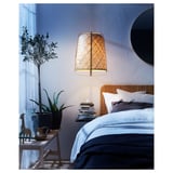 KNIXHULT Pendant lamp, bamboo/handmade, 40 cm