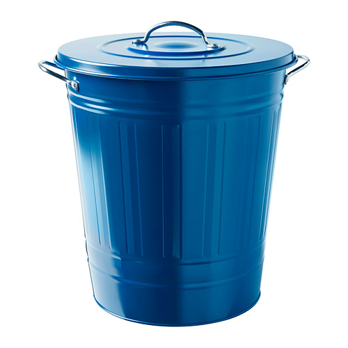KNODD Bin with lid IKEA