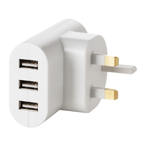 KOPPLA 3port USB charger IKEA