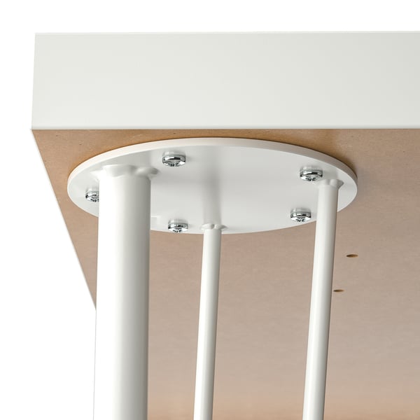 LAGKAPTEN / KRILLE Desk, white, 120x60 cm