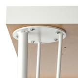 LAGKAPTEN / KRILLE Desk, white, 120x60 cm