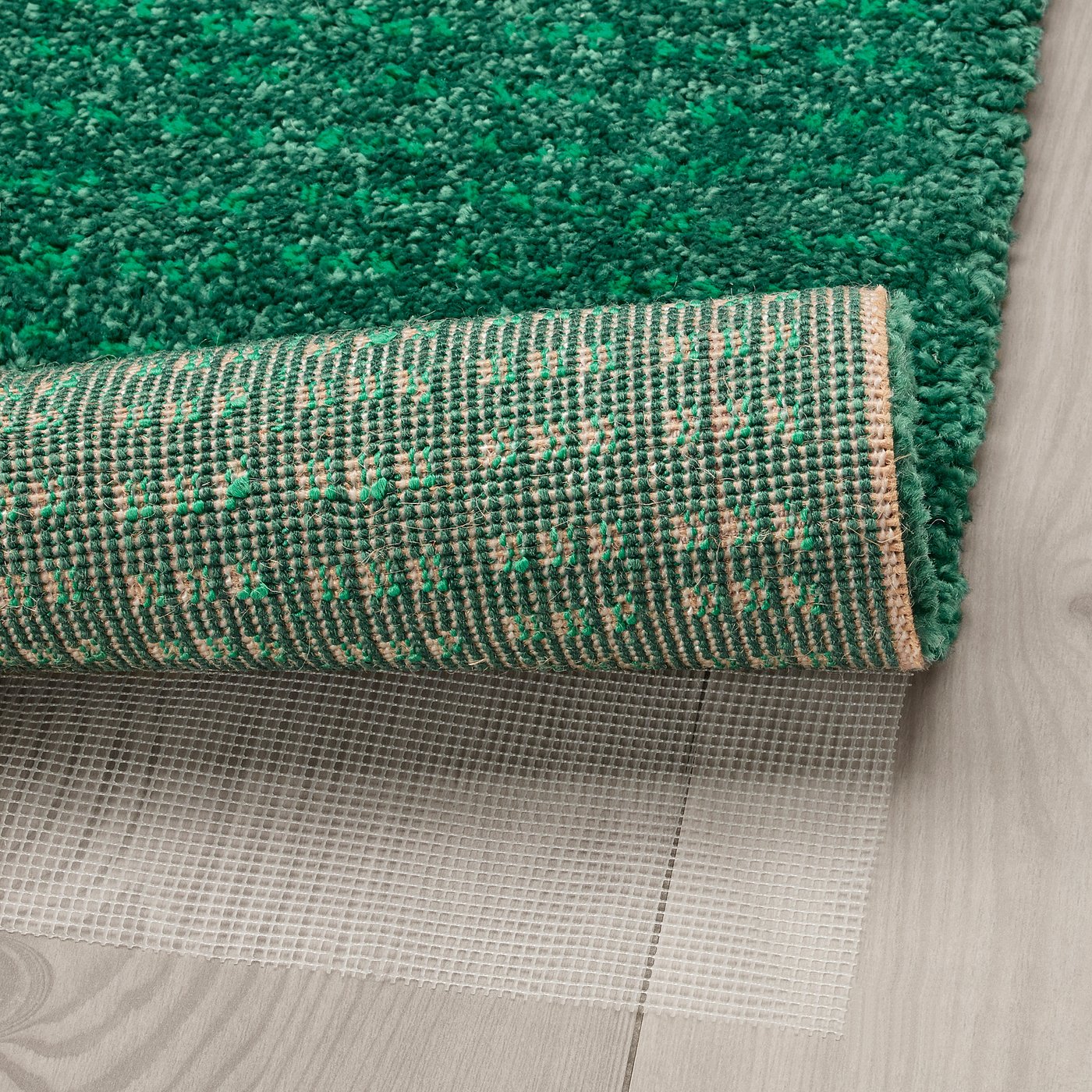 LANGSTED Rug, low pile green IKEA