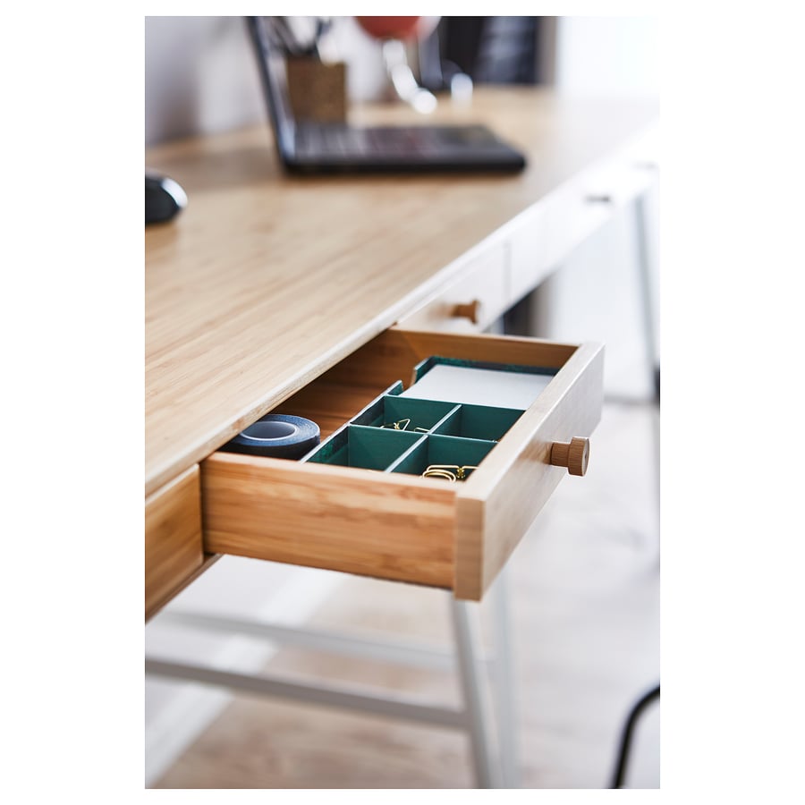 LILLÅSEN Desk, bamboo, 102x49 cm IKEA