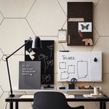 LINNMON Table top, black-brown, 100x60 cm