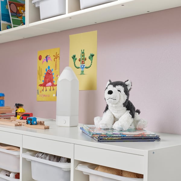 LIVLIG Soft toy, dog/siberian husky, 26 cm
