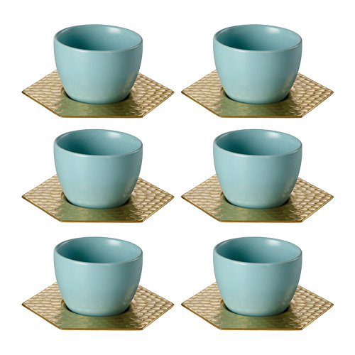 LJUV Cup with saucer IKEA