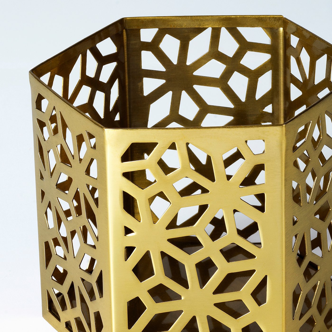 LJUVARE Tealight holder, goldcolour, 8 cm IKEA