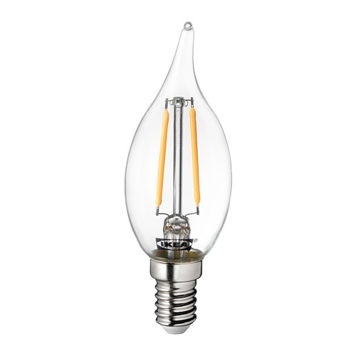 LUNNOM LED bulb E14 200 lumen IKEA
