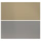 LYSEKIL Wall panel, double sided stainless steel/brass, 119.6x55 cm