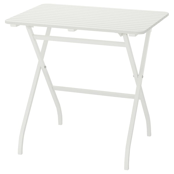 Malaro طاولة خارجية قابل للطي أبيض 80x62 سم Ikea