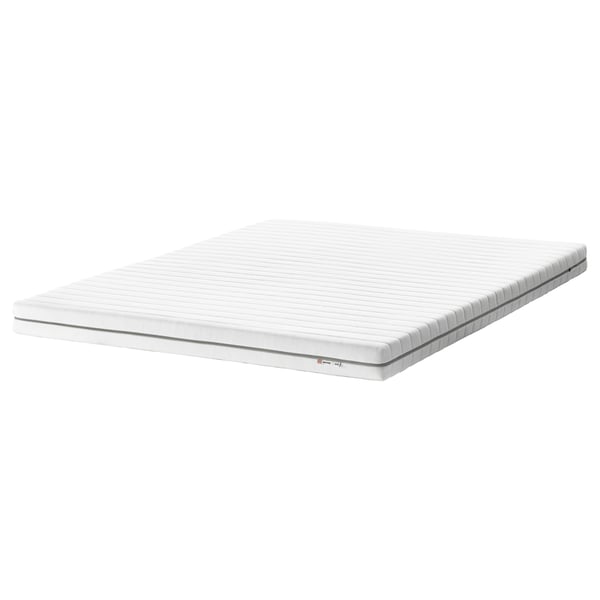 MALFORS Foam mattress, medium firm/white, 140x200 cm