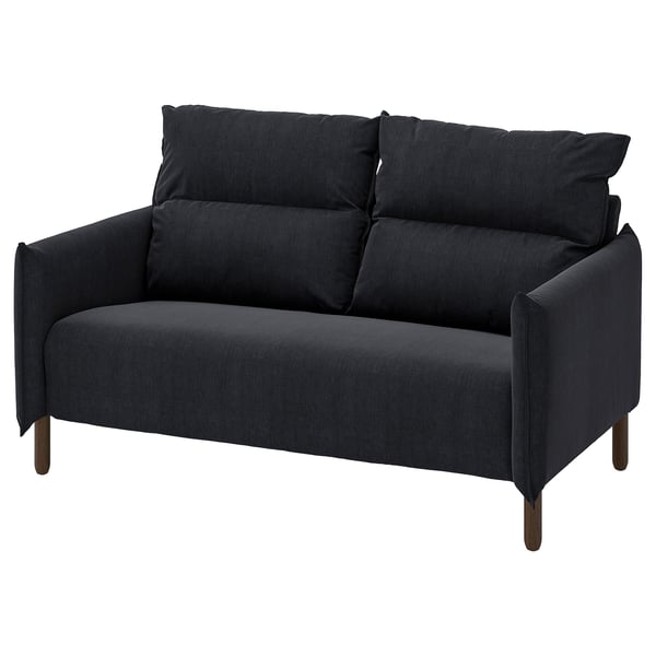 MANNARP 2-seat sofa, Saxemara black-blue
