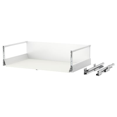 MAXIMERA Drawer, high, white, 80x45 cm