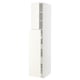 METOD / MAXIMERA Hc w p-o func 4drw/1dr/2shlv, white/Vallstena white, 40x60x220 cm