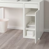 MICKE Desk, white, 105x50 cm