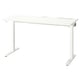MITTZON Desk, white, 140x60 cm