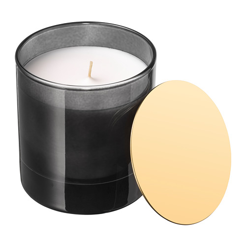 NJUTNING Scented candle in glass IKEA