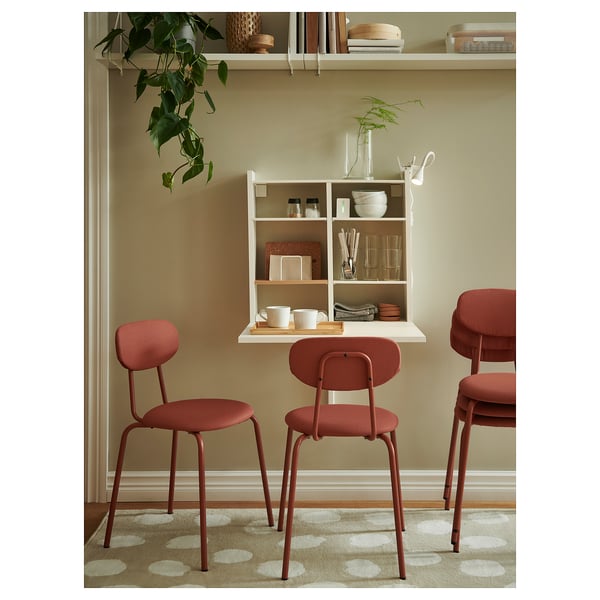 ÖSTANÖ Chair, red-brown Remmarn/red-brown