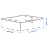 PÄRKLA Storage case, 55x49x19 cm