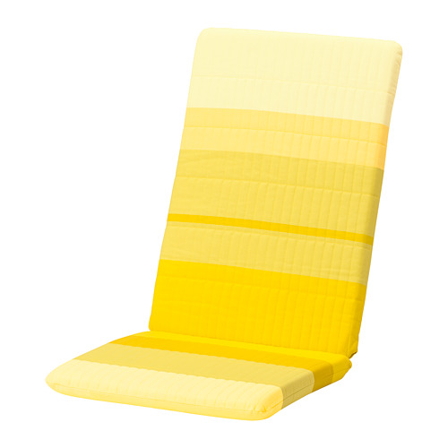 POÄNG Armchair cushion - Lyskraft yellow - IKEA