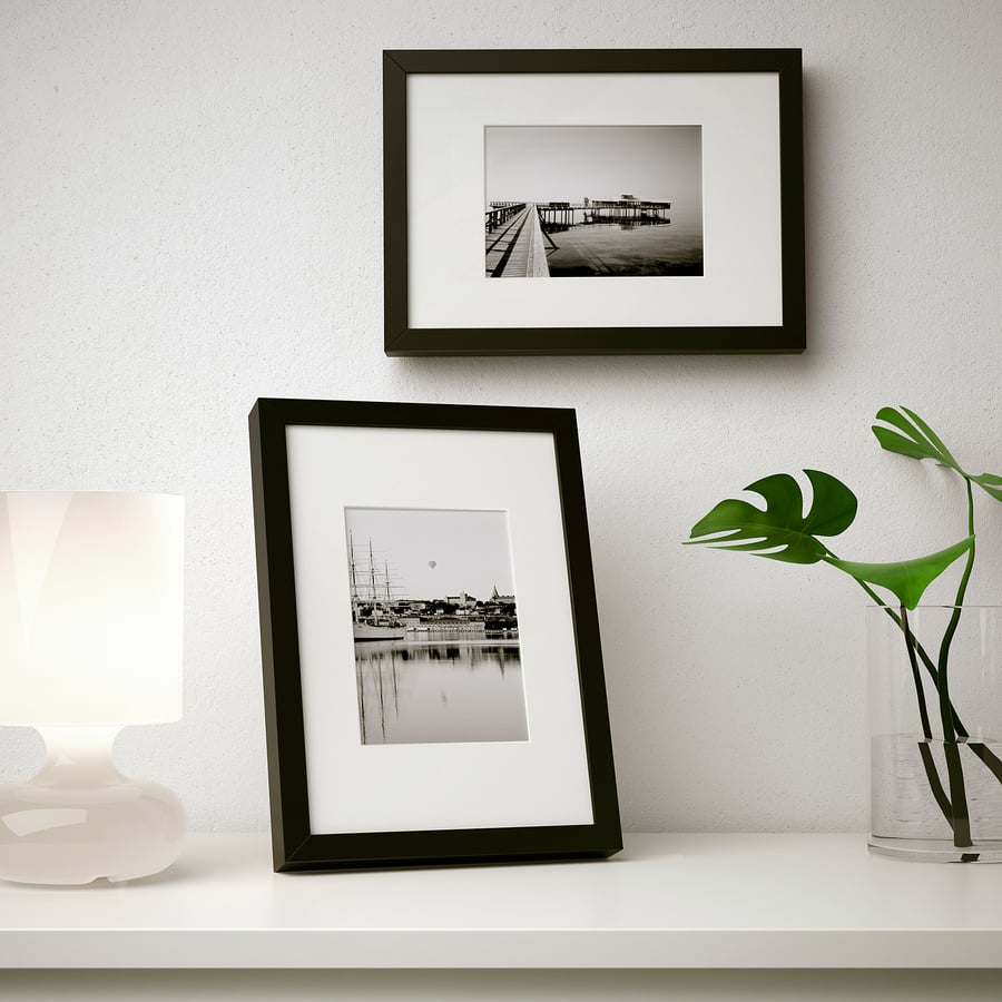 RIBBA frame, black, 21x30 cm IKEA