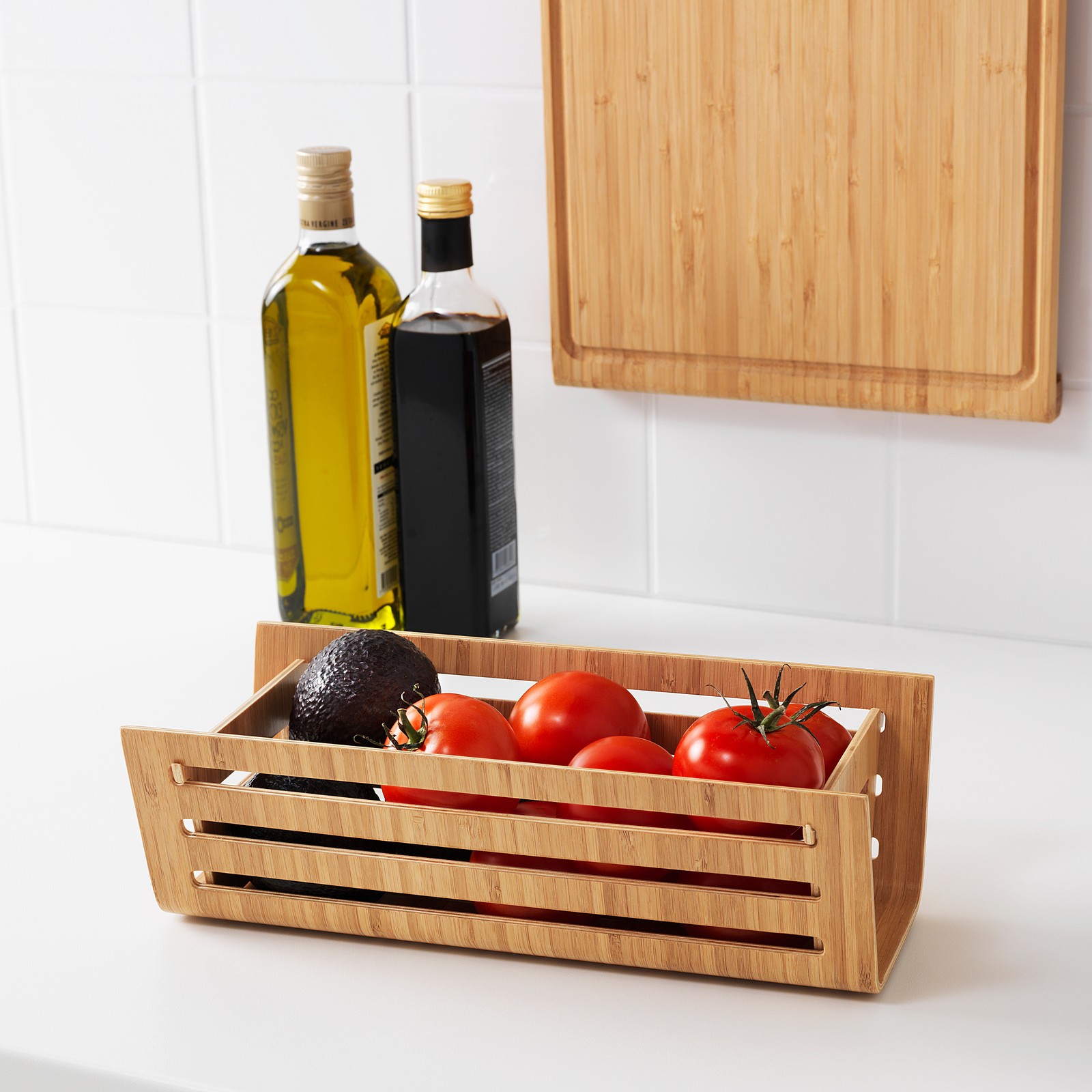 RIMFORSA Basket bamboo IKEA