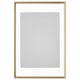 Option: SILVERHÖJDEN Frame, gold-colour, 61x91 cm